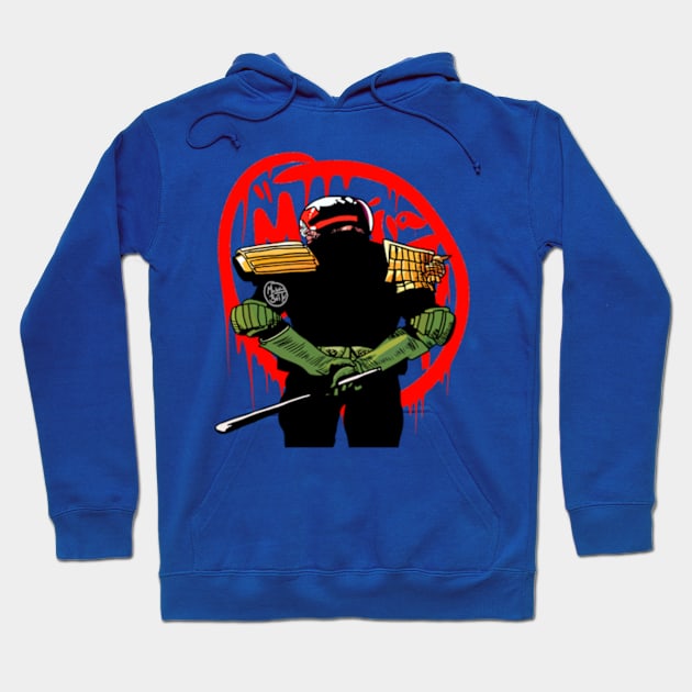 Dredd Graffiti Hoodie by Materiaboitv